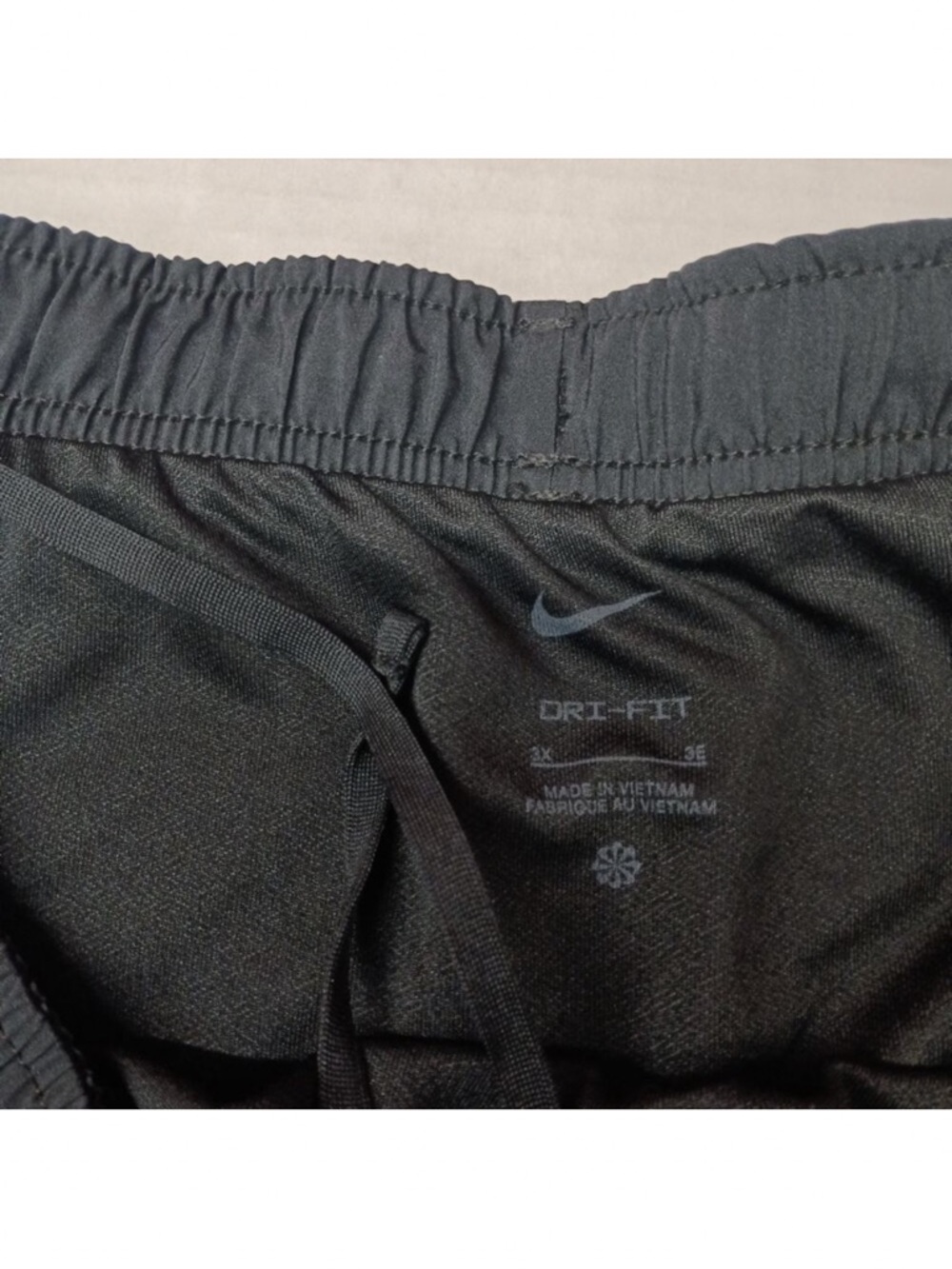 NWT Nike Women's Black Athletic Shorts with White Trim, Dri-fit size 3X - Picture 7 of 16